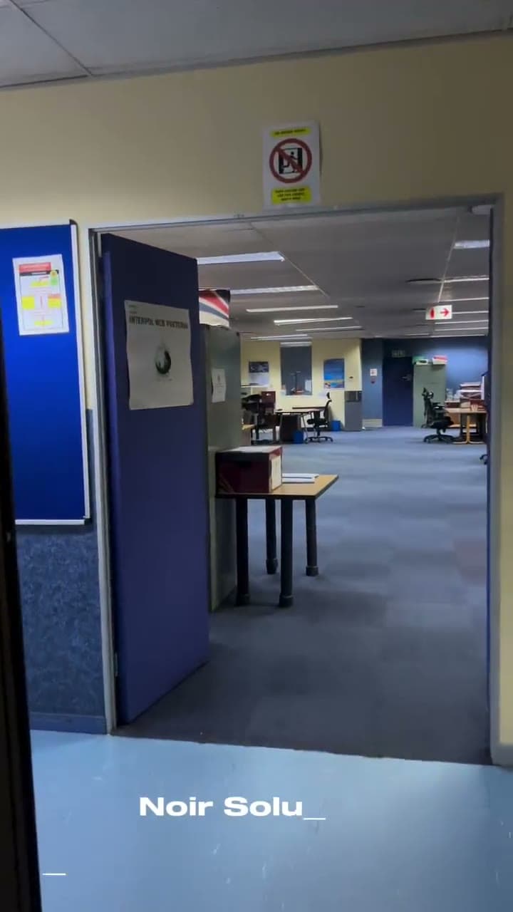Deep office carpet cleaning at the SAPS Interpol offices